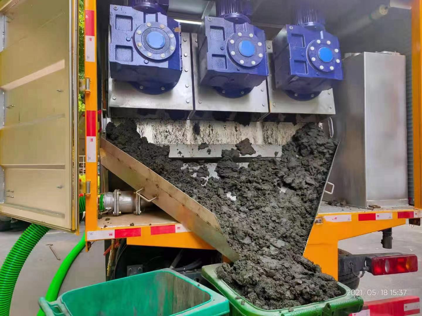 平顺化粪池清掏城市维护站-泥浆净化干湿分离处理